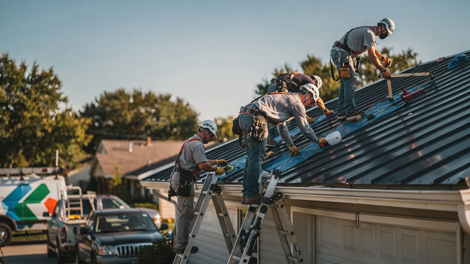Metal Roof Installation in Champaign, IL near me